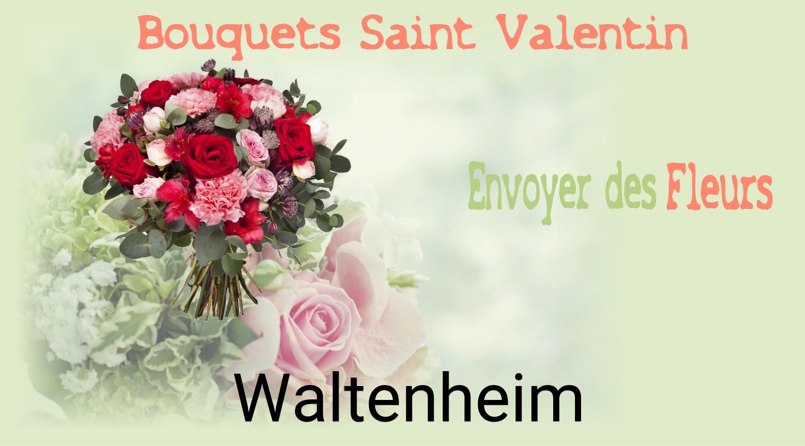 Roses de Saint-Valentin livrées à Waltenheim